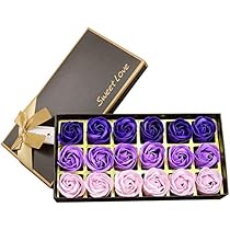 18 Rose Di Sapone Profumate - Petali Per Bagno Romantico E Regalo
