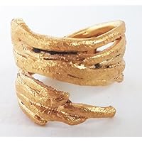 PAISAJE IIA: Verstellbar - Handgemachte. Frauen. Messing vergoldet.