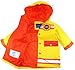 Wippette Baby Boys Inafnt Hooded Fireman Raincoat Jacket, Gold, 12 Months