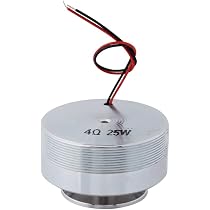 Altoparlante A Risonanza Walfront 50mm 25W A Spettro Completo, Bassi Potenti, 4Ω O 8Ω
