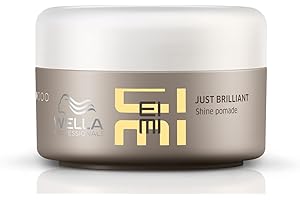 WELLA PROFESSIONALS Wella EIMI Just Brilliant – Glanzpomade mit Anti-Frizz-Effekt und Feuchtigkeitsschutz – definierende Pomade für ein glänzendes, geglättetes Haarstyling