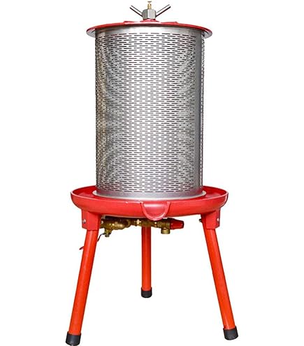 Bundel] Zelf Wijn Maken Pakket - MAXI Met Fruitpers 12 Liter, Gebruiksaanwijzing In Het Frans 468342 25890