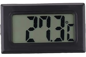 FLAMEER Digital Reptile Thermometer - Celsius for Lizard Spider Tortoise Terrarium Tank