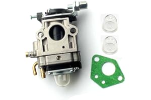 HURI Vergaser inkl. Primer für Motorsense 52ccm und 49ccm Timbertech Freischneider