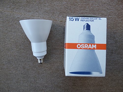 Preisvergleich Produktbild Osram Energiesparlampe mit Reflektor, E27, 15W, warmweiß