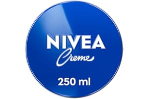 NIVEA Creme Crema multiuso 4 x 250 ml, Crema NIVEA classica a base di Eucerit, Glicerina e Pantenolo, Crema corpo, viso e mani dermatologicamente testata per tutta la famiglia