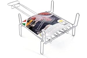 Filtex Graticola Acciaio Inox con Piedi Cm 20X20