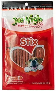 JerHigh Stix Dog Treats, 100 g