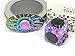 Produktbild Neues Design zappeln Spinner + zappeln Cube Combo – (Rainbow Aluminium 3D ILLUSION Oval zappeln Spinner + Rainbow zappeln Cube) – b-creative 2017 Premium zappeln Spinner 1–3 Minuten + Gratis Präsentation Zinn und Tragetasche, ~ ~ ~ Die tatsächliche UK Verkäufer ~ ~ ~ UK Schnell