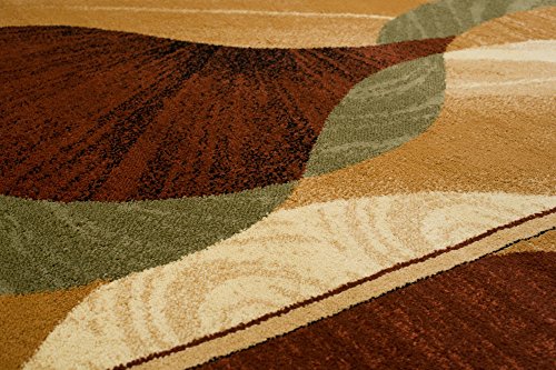TEPPICH KLASSISCH SEHR BUNT wunderschöne Muster PERFEKT INS WOHNZIMMER in BRAUN (70 cm x 140 cm) - 3