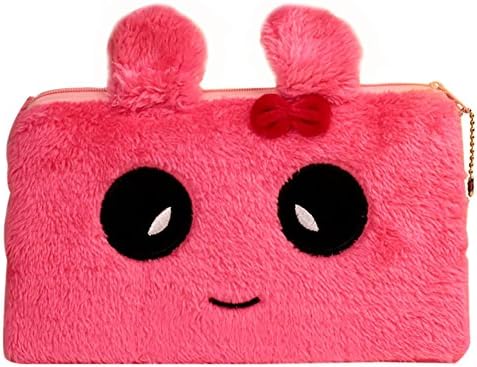 iTemer Cute Plush Pencil Case Panda Series Large Capacity Storage Bag Makeup Bag Coin Purse for Girls Boys Kids School Supplies (D)