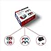Price comparison product image Etbotu 10-in-1 Game Accessory Set for Nintendo Switch,Steering Wheel Controller Grips USB Type-C Cable Charge Dock