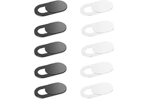 YCICHE 10 Stück Webcam Abdeckung, Slider Kamera Cover, Ultra Dünne Web Kamera Abdeckung Handy, Schutz Ihrer Privatsphäre, für Computer Laptop, MacBook Pro, Smartphone, PC, iPad Air, Handyzubehör