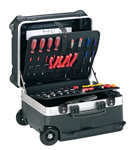 GT LINE TURTLE350PEL - Maleta portaherramientas con elásticos fabricada en Polietileno (interior 470 x 390 x 347 mm)