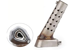 ASUDARO Silenziatore di Scarico Universale Moto Tubo di Scarico DB Killer Silenziatore di Regolazione del Tubo di Scarico Modificato In Acciaio Inossidabile Deflettore Per Silenziatore di Scarico per Moto