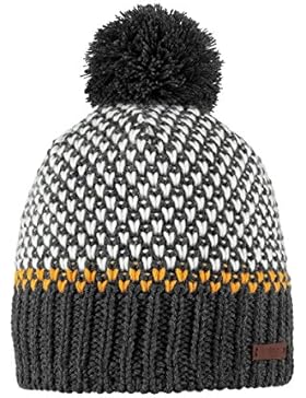 Barts Meltemi Bommelmütze - Anthrazit