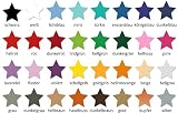 Wandtattoo Türaufkleber mit Namen, 73009-29cm-tricolore-blau, mit bunten Sternen fürs Jungenzimmer, Kinderzimmer Jungen, Wandaufkleber Wandtatoos Sticker Aufkleber für die Wand, Tapetensticker, Tattoo aus Markenfolie, Namensaufkleber mit Wunschname, in 32 Farben wählbar - 3