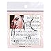 NALATI 2PCs Stencils For Perfect Cat Eyeliner And Smoky Eyes Makeup Tool ... (NBE0023_WH-A)