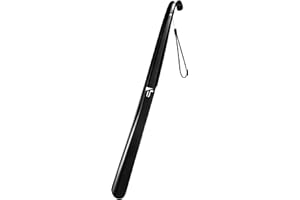 Tasdtiipo Shoe Horn, Extra Long Shoe Horn 58cm - Ergonomic Design - Super Strong Plastic, Comfortable and Easy to Store - Suitable for UK Men, Women, Kids, and Seniors