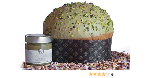 Panettone Artisanal Italien Et Creme De Pistache Sicilienne 1kg Amazon Fr Epicerie