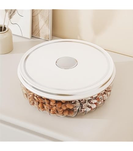 Contenitore per snack con 9 scomparti, vassoio di servizio diviso con coperchio, maniglia, organizer trasparente per frutta, noci e snack | Leroy Merlin
