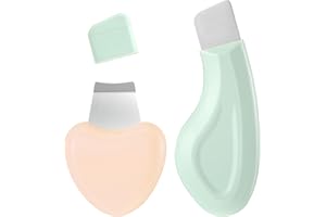 HJZHII Silikonowe narzędzia do usuwania zaskórników nosa, skrobaczka do twarzy do głębokiego oczyszczania skóry, narzędzie do usuwania porów, szpatułka do usuwania zaskórników, dla kobiet i mężczyzn