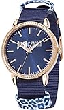 JUST CAVALLI Damen - Armbanduhr All - Night Analog Quarz Textil R7251528502