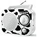 Price comparison product image Muse M-060 Design Portable Radio (FM/AM Tuner, AUX-In, 3.5 mm Jack) for MP3 Players