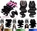 Price comparison product image eCowboy 3 Bundle Pack Virgin Remy Body Wave Lace Closure Complete Set Weave Extensions 16"18"18"+Closure14" Free Part