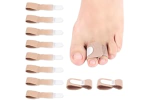 ponizno 10 pezzi Raddrizzatore per Dita a Martello, Correttore per Sovrapposte, Bende Piegate, Correttore per Rotte