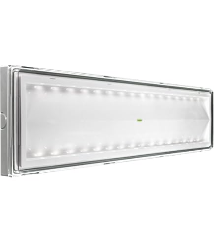 Luce Di Emergenza LED A Sospensione 60lm Permanente Con Cartello Doppia - Foto 2