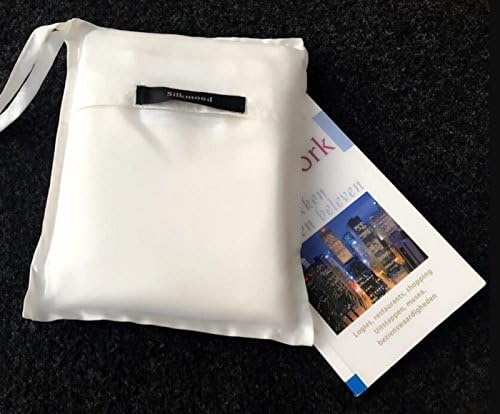 Silkmood ultralight Silk Sleeping Bag Liner travel sheet inbuilt pillowcase, 100% Silk,