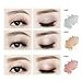 ROPALIA 3 Colors Highlight Face Powder Shimmer Eeyshadow Glitter Makeup Powders
