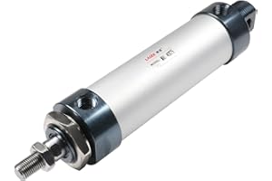 OTHMRO Pneumatic Air Cylinder, 40mm Bore 75mm Stroke Air Cylinder Double Action, 1/4"PT, MAL40 x 75, for Automatic Equipment