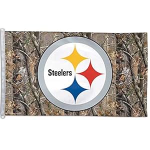 NFL Flagge / Fahne Pittsburgh Steelers 90 x 150 cm: Amazon.de: Garten
