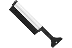 BJ-SHOP Raschietto per Ghiaccio,Scopa della Neve Rimozione Telescopica del Parabrezza del Parabrezza Winter Car Antiscivolo Impugnatura Squeegee Car Dejer per Finestra