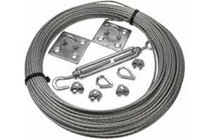 More Than Just Ropes 3mm Galvanised Steel Catenary Kits (0236548512356) - 10