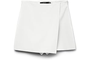VERO MODA Vmmelina Hw Short Skort Noos Vmmelina Hw Noos Jupe-Short Femme (Lot de 1)
