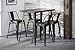 Produktbild Stehtisch Bartisch Metalltisch Bistro Metall Industrial 120/60