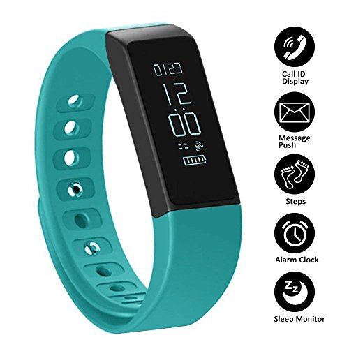 Schrittzähler Fitness Armband SHONCO I5 Plus wasserdicht Bluetooth Activity Tracker Smart Sportband Fitness Tracker Wristband mit Gesundheit schlafen Monitor für iPhone Android Handys