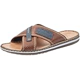 Rieker Mules Homme 21061 - Printemps/Été - Marron Synthétique - Confortables Et Légères