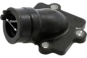 2EXTREME Standard Ansaugstutzen kompatibel für Yamaha Aerox, Axis, Breeze, Jog, R, RR, Neos, Vento Triton 50cc