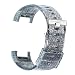Produktbild für Fitbit Charge 2 Uhr Intelligent Uhr Smart Watch Ersatz Transparentes Kieselgel Silikon Uhrenarmband Armband Handschlaufe Strap für Herren Damen (schwarz)