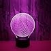 Produktbild Basketball-bunte 3D beleuchtet LED-Nachttischlampe-Illusionslicht-kreative Tischplattenlampen bunte 3D LED-Nachtlichter