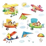 LERNEN UND SPIELEN - Spielen ist die beliebteste Lernmethode unseres Gehirns. Decowall-Aufkleber sind nicht nur ein großartiges lehrreiches Werkzeug, sondern auch eine unterhaltsame Art und Weise, Ihr Zimmer zu dekorieren.