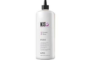 KIS Perm KeratinWave 1000 ml - Dauerwellenflüssigkeit - Medium - Unisex - Keratin - Milde und alkalisch