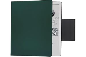 Gruattreay Magnetic Stand Case Compatible with 10.2'' Kindle Scribe 2022/2024 - Ultra-Thin Cover Auto Sleep/Wake Pen Buckle for Kindle Scribe (Green)