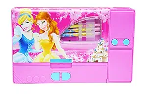 KIKU Kids Plastic KIKU Jumbo Multipurpose Barbie Pencil Box