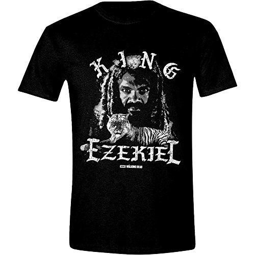 The Walking Dead - King Ezekiel Grundge Men T-Shirt - Black