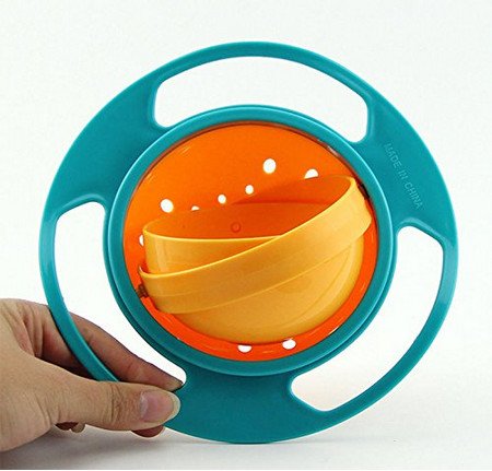 jellbaby Schüssel 360 Grad Rotary Balance Schüssel Top Schüssel für Kinder - 2